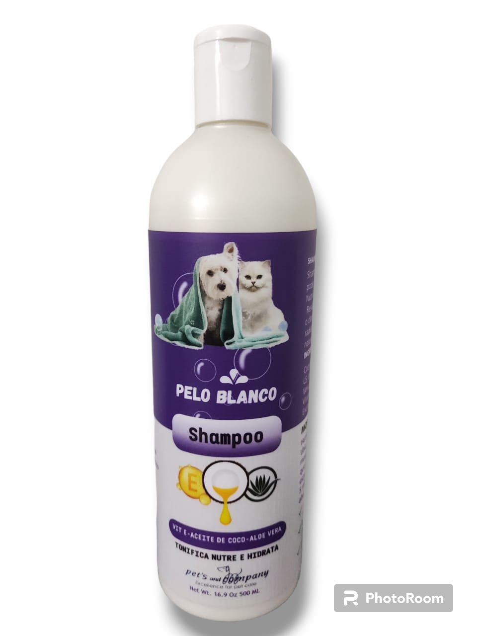 SHAMPOO PELO BLANCO 500 ML